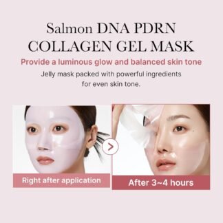 medicube PDRN Overnight Facial and Lip Nourish Duo: PDRN Lip Sleeping Mask Glow Balm and Salmon DNA PDRN Pink Collagen Jelly Gel Mask | Overnight Care for Glow and Nourishment
