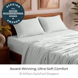 Mellanni Queen Sheets Set - 4 PC Iconic Collection Bedding - Hotel Luxury, Extra Soft, Cooling Bed Sheets - Wrinkle, Fade, Stain Resistant (Queen, Ivory)