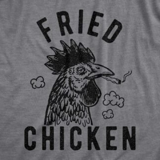 Mens Fried Chicken T Shirt Funny 420 Marijuana Graphic Novelty Tee - lunas-mystic-emporium.com Mens Fried Chicken T Shirt Funny 420 Marijuana Graphic Novelty Tee