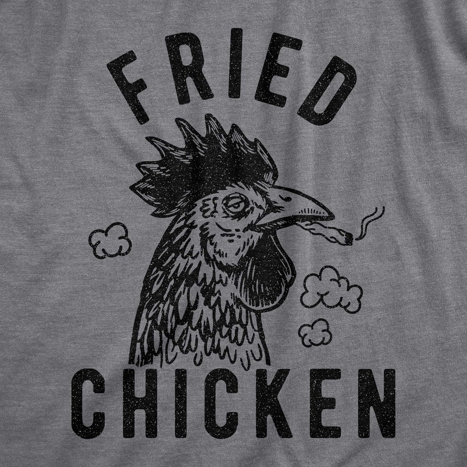 Mens Fried Chicken T Shirt Funny 420 Marijuana Graphic Novelty Tee - lunas-mystic-emporium.com Mens Fried Chicken T Shirt Funny 420 Marijuana Graphic Novelty Tee