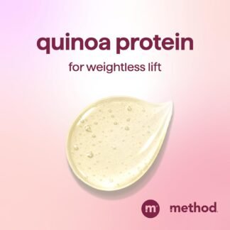 Method Volumizing Shampoo, Pure Peace with Rose, Peony, and Pink Sea Salt Scent Notes, Paraben and Sulfate Free, 14 oz (Pack of 1)