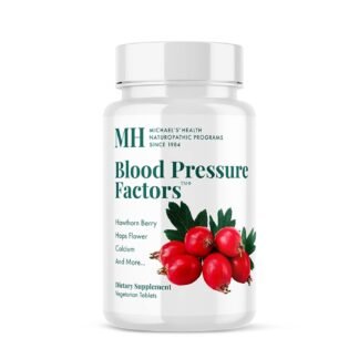 MICHAEL'S Health Naturopathic Programs Blood Pressure Factors - 90 Vegetarian Tablets - Provides Fluid Balance Support - Kosher - 30 Servings