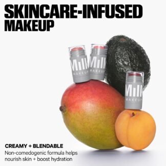 Milk Makeup Lip + Cheek Stick – Buildable Cream Blush + Lip Color w/Hydrating Mango Butter + Avocado Oil for a Natural Flush – Long-Lasting, Multiuse, Vegan Formula
