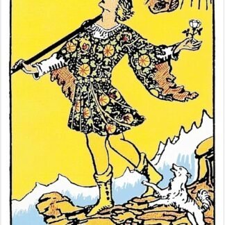 Miniature Rider-Waite® Tarot: Compact and Portable Miniature 78-Card Tarot with Iconic Pamela Colman Smith Artwork, Essential for Beginners & Experts, Divination and Tarot...