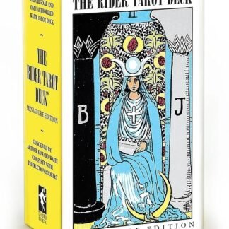 Miniature Rider-Waite® Tarot: Compact and Portable Miniature 78-Card Tarot with Iconic Pamela Colman Smith Artwork, Essential for Beginners & Experts, Divination and Tarot...
