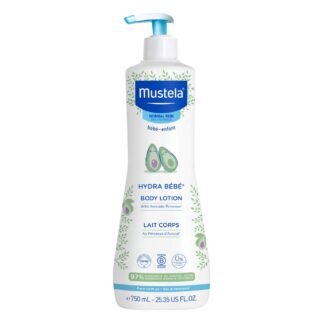 Mustela Hydra Bebe Body Lotion - Daily Moisturizing Baby Lotion with Natural Avocado, Jojoba & Sunflower Oil – Various Sizes