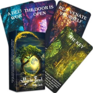 Mystic Enchanted Forest Oracle Cards, Mystical Guidance and Inspiration from Nature's Magical Realm, Oracle Cards for Beginners