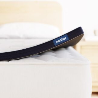 Nectar Soft Mattress Topper - King - 2" Gel Memory Foam Mattress Topper - Breathable & Comfortable - Back Pain Relief - CertiPUR-US Certified