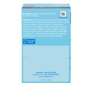 Neutrogena Hydro Boost Gel Cream with Hyaluronic Acid, Lightweight Facial Moisturizer for Normal to Dry Skin, Hydrating & Non-Comedogenic Face Cream for Dewy, Plump Skin,...