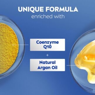 NIVEA Skin Firming Melanin Beauty & Hydration Body Lotion with Q10 and Argan Oil, Firmer Skin in as Little As Seven Days, 16.9 Fl Oz Pump Bottle