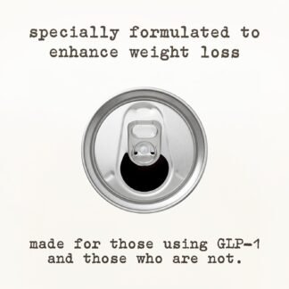 No Worries GLP-1 Support Beverage, Tart Cherry Pineapple, Ready to Drink GLP1 Support with Chicory Root, 8g of fiber, Magnesium, Calcium, 2g of net carbs, Lightly Sparkling,...