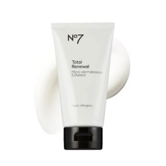 No7 Microdermabrasion Total Renewal Face Scrub - Exfoliating Face Wash & Dark Spot Corrector for Sensitive Skin - Helps to Reduce the Appearance of Fine Lines & Even Skin Tone...
