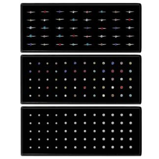 Nose Rings Studs and Hoops, Surgical Stainless Steel Hypoallergenic Nose Rings Set for Women Men, Straight/L/Screw Shaped and 1.5/2.0/2.5mm Rhinestone Nose Piercing Jewelry and...