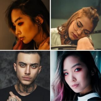 Nose Rings Studs and Hoops, Surgical Stainless Steel Hypoallergenic Nose Rings Set for Women Men, Straight/L/Screw Shaped and 1.5/2.0/2.5mm Rhinestone Nose Piercing Jewelry and...