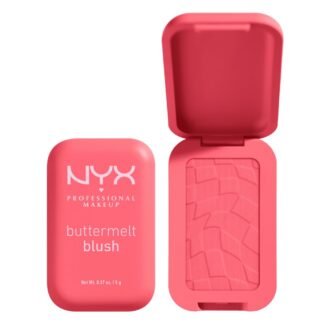 NYX PROFESSIONAL MAKEUP Buttermelt Powder Blush, Fade and Transfer-Resistant Blush, Up to 12HR Make Up Wear, Vegan Formula - U Know Butta