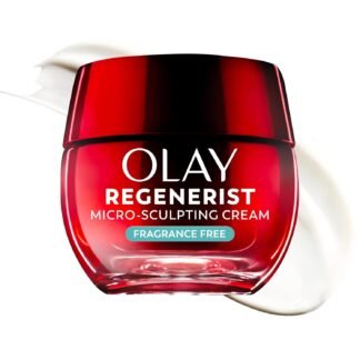 Olay Face Moisturizer, Regenerist Micro-Sculpting Cream for Women, Fragrance-Free - Anti-Aging, Anti-Wrinkle, Firming Skin Care - Triple Collagen Cream, Peptide, Hyaluronic...