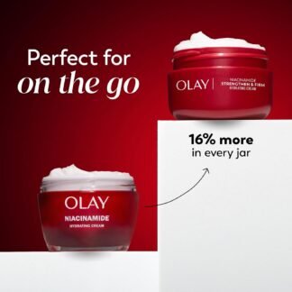 Olay Regenerist Radiance Niacinamide Face Moisturizer: Strong & Firm Cream for Women - Anti-Aging, Anti-Wrinkle, Hydrating & Skin Firming - 2 Oz