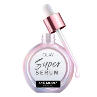 Olay Super Serum - Niacinamide, Vitamin C & E, Collagen Peptide, AHA - 5-in-1 Skin Care Benefits for Face - Healthy Glow, Brightening, Hydrating, Smoothing, Firming, Evens Tone,...