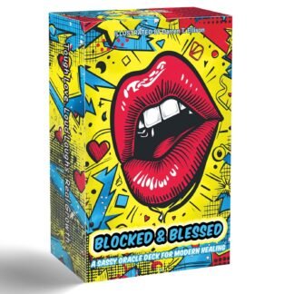 Oracle Cards Deck 54 Cards for Beginners, Sassy Relationship and Self Worth Oracle Cards with Blunt Messages, Healing Humor Oracle Deck for Clarity, Boundaries, Self Love and...