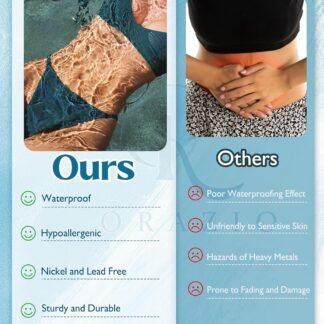 ORAZIO Gold Belly Button Ring - Hypoallergenic Surgical Stainless Steel Belly Rings for Women 14G CZ Opal Clicker Floating Belly Button Piercing Jewelry Pack Cute Dainty Navel...