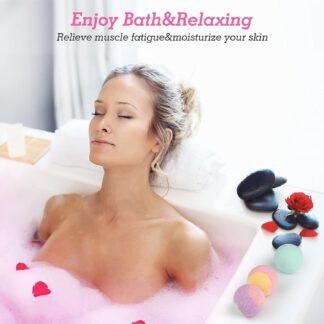 Organic Bath Bombs Women,Nature Bath Bombs for Women Relaxing,Lush Bath Bomb Gift Set