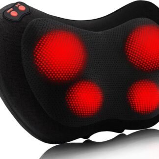 Papillon Back Massager with Heat,Shiatsu Neck Massager Pillow for Back,Neck,Shoulder,Foot & Lower Back Pain Relief,Electric Kneading Massager, Gifts for...