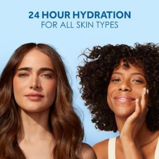 POND’S Fresh Hydration Gel Moisturizer – 24 HR Hydration with Vitamin E, Hyaluronic Acid & Vitamin B3 – Alcohol & Oil-Free Face Moisturizer – Dermatologist Tested, 3.4 oz