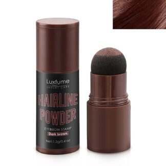 Powder Stick for Thinning Hair, Bald Spots and Root Cover Up - Hairline Contouring, Waterproof, Instantly Conceals Hair Loss for Women and Men (Black)