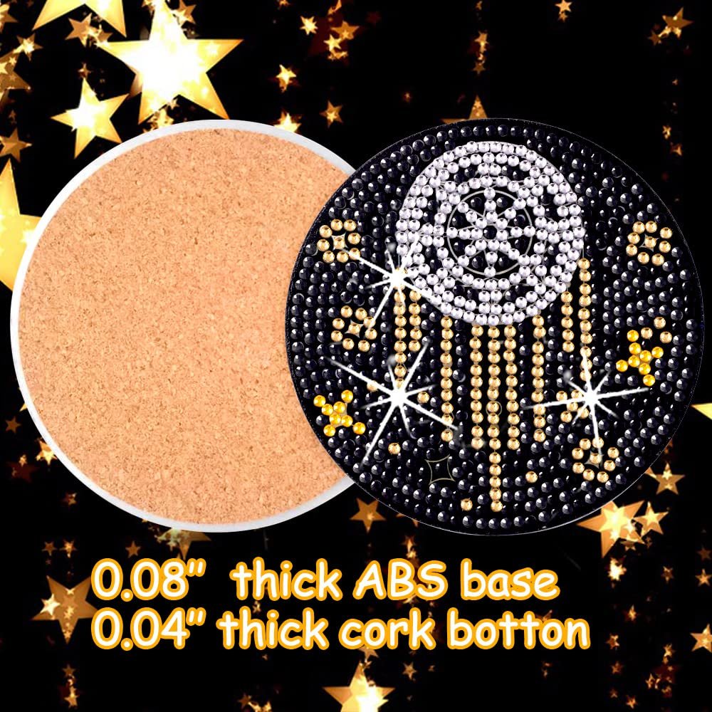 Praise V Do 8Pcs Diamond Painting Coasters Kit with Holder Cork Base DIY Tarot Coasters Diamond Painting Kit for Beginners Adults DIY Diamond Art Craft for Housewarming - lunas-mystic-emporium.com Praise V Do 8Pcs Diamond Painting Coasters Kit with Holder Cork Base, DIY Tarot Coasters Diamond Painting Kit for Beginners, Adults DIY Diamond Art Craft for Housewarming...