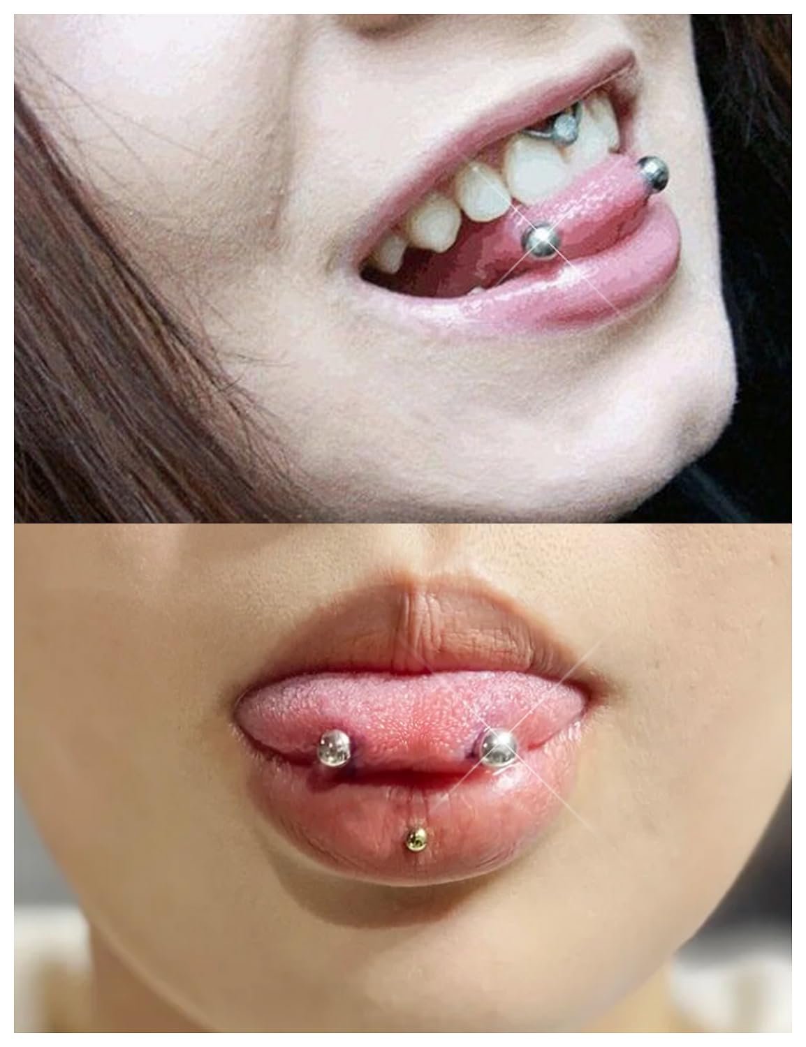 Prjndjw 14G Surgical Steel Straight Barbell - Tongue & Nipple Rings for Women & Men - Length 12MM, 14MM, 16MM, 18MM, 22mm - Piercing Jewelry