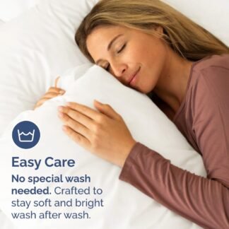 Queen Pillow Cases Set of 2 - Ultra Soft Hotel Quality Pillowcase Covers - Comfy, Cozy & Wrinkle Free - Shrinkage and Fade Resistant - Machine Washable Pillow Protectors - 2...