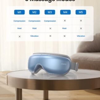 RENPHO Eye Massager with Heat Birthday Valentines Day Gifts Migraine Massager with Remote Compression Silent Mode Bluetooth Heated Sleep Mask for Strain Relief Stye Eye - lunas-mystic-emporium.com RENPHO Eye Massager with Heat, Birthday Valentines Day Gifts, Migraine Massager with Remote, Compression, Silent Mode, Bluetooth, Heated Sleep Mask for Strain Relief, Stye Eye,...