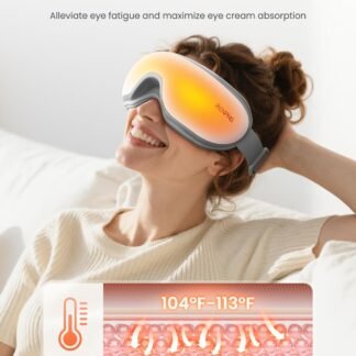 RENPHO Eye Massager with Heat, Valentines Day Gifts for Her Him Birthday Gifts for Women Mom, FSA Eligible HSA Eye Mask for Migraine,Sleep Mask for Dry Eyes Relax, Reduce Strain...