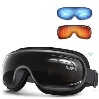 RENPHO Eyeris 3 Eye Massager with Heat and Cooling, FSA Eligible HSA, Birthday Valentines Day Gifts for Women Men Her Him, Voice Control Eye Mask for Migraines, Eye Care with...