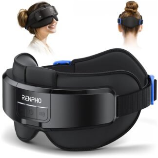 RENPHO Eyeris Masc Head & Eye Massager, FSA Eligible HSA, Valentines Day Gifts for Women Men, Headache Massager for Forehead, Occiput and Temple, Heated Face Mask, Massager...