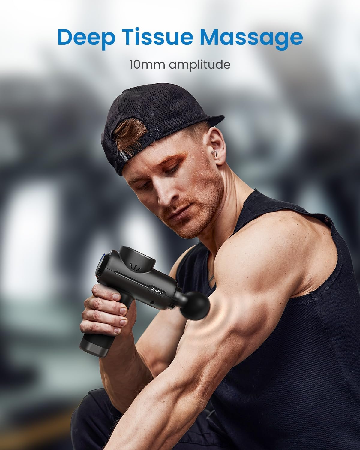 RENPHO Massage Gun Deep Tissue FSA Eligible Valentines Birthday Gifts for Women Men HSA Portable Percussion Muscle Massager with Bluetooth Handheld Device for Back and Neck - lunas-mystic-emporium.com RENPHO Massage Gun Deep Tissue FSA Eligible, Valentines Birthday Gifts for Women Men, HSA Portable Percussion Muscle Massager with Bluetooth, Handheld Device for Back and Neck,...