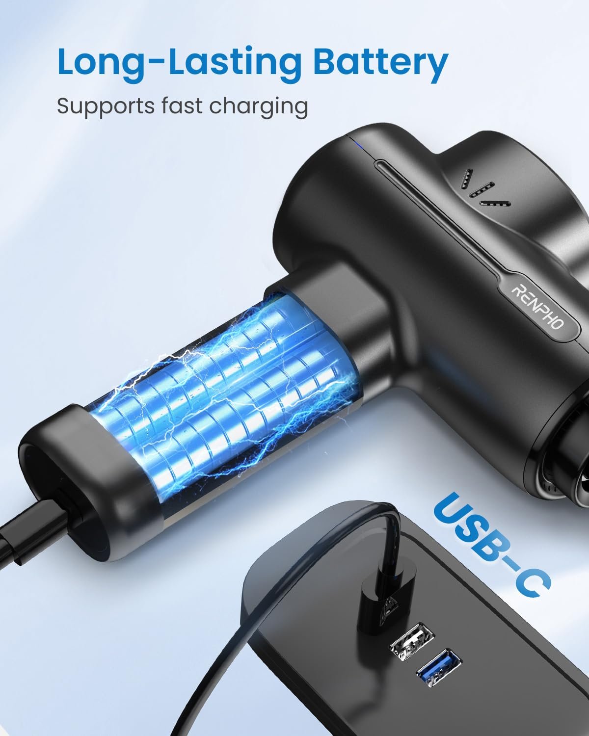 RENPHO Massage Gun Deep Tissue FSA Eligible Valentines Birthday Gifts for Women Men HSA Portable Percussion Muscle Massager with Bluetooth Handheld Device for Back and Neck - lunas-mystic-emporium.com RENPHO Massage Gun Deep Tissue FSA Eligible, Valentines Birthday Gifts for Women Men, HSA Portable Percussion Muscle Massager with Bluetooth, Handheld Device for Back and Neck,...