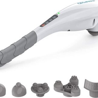 RENPHO Rechargeable Handheld Back Massager, Cordless Electric Neck Massage Tool for Shoulder, Foot, Leg, Calf, Christmas Birthday Gifts for Women and Men