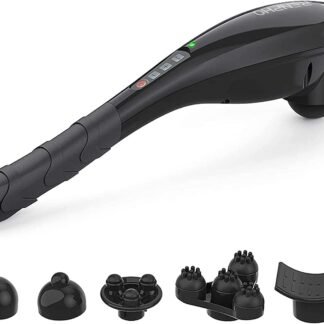 RENPHO Rechargeable Handheld Back Massager, Cordless Electric Neck Massage Tool for Shoulder, Foot, Leg, Calf, Christmas Birthday Gifts for Women and Men