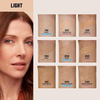 Revlon Liquid Foundation, ColorStay Face Makeup for Normal & Dry Skin, SPF 20, Longwear Medium-Full Coverage with Natural Finish, 110 Ivory, 1 fl oz