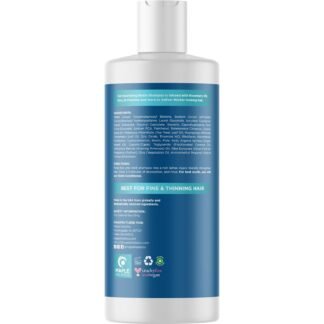 Rosemary and Biotin Shampoo for Thinning Hair - Vegan Volumizing Shampoo for Fine Hair with B Vitamins Argan Oil & Tea Tree Essential Oil - Paraben Silicone and Sulfate Free...