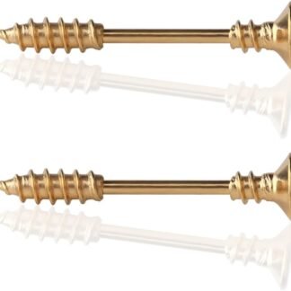 Ruifan 316L Stainless Steel Screw Bar Nipple Barbell Ring Body Piercing 14G