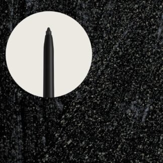 Sandstone Scandinavia Hypoallergenic Waterproof Eyeliner - Fragrance Free Metallic Black Eye liner - Vegan and Cruelty Free Eye Pencil - Eyeliner Pencil for Sensitive Eyes (Black)