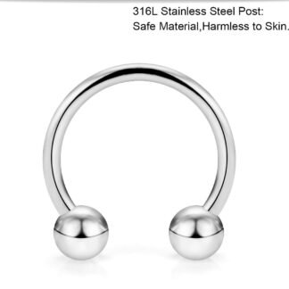 SCERRING 14G Nipple Rings Stainless Steel Nipplerings CZ Tongue Straight Barbell Rings Retainer Body Piercing Jewelry for Women 9/16Inch 12 Pairs