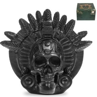 Screaming Aztec Death Whistle - Loudest Authentic Human Sounding Screams 126+ Decibels Loud, Designed in Bronze by Ceramic,Collectible, Horror gift, Self defense.