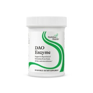 Seeking Health DAO Enzyme - Formerly Histamine Digest, DAO Enzyme Supplement for Histamine Food Intolerance, Supports Digestive Health, Upset Stomach (30 Capsules)*