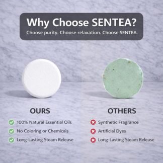 Sentea Shower Steamers Variety 15 Pack - Eucalyptus and Mint Sweet Orange Tea Tree Burgomont Lavender - lunas-mystic-emporium.com Sentea Shower Steamers Variety 15 Pack - Eucalyptus and Mint, Sweet Orange, Tea Tree, Burgomont, Lavender
