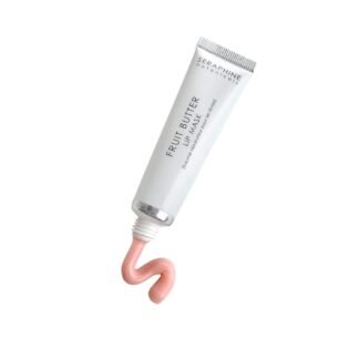 Seraphine Botanicals Fruit Butter Restorative Lip Mask Overnight Gel Balm Repair Dry, Chapped Lips Instant Hydration, Softness & Elasticity with Shea Butter & Apricot Kernel Oil...