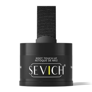 Sevich Hairline Powder,Instantly Conceals Hair Loss, Root Touch up Powder, Hair Shadow Toppers for Women & Men, Touch Up for Thinning Gray Hair, Windproof & Sweatproof,Medium brown