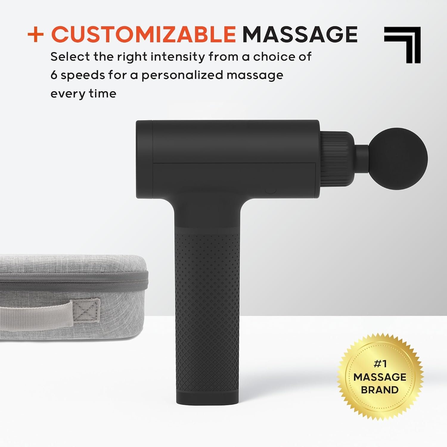 Sharper Image Deep Tissue Percussion Massage Gun Powerboost Rechargeable Handheld Massager 6 Adjustable Speeds 5 Attachment Heads Carrying Case Full Body Muscle Pain - lunas-mystic-emporium.com Sharper Image Deep Tissue Percussion Massage Gun, Powerboost Rechargeable Handheld Massager, 6 Adjustable Speeds, 5 Attachment Heads & Carrying Case, Full Body Muscle Pain...